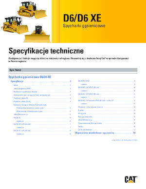 Гусеничні бульдозери Caterpillar D6