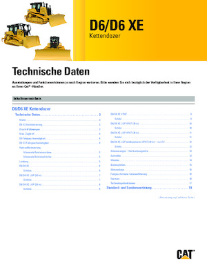 Гусеничні бульдозери Caterpillar D6 XE LGP