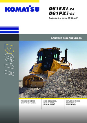Гусеничні бульдозери Komatsu D61EXi-24E0