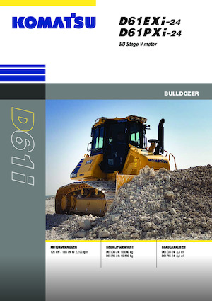 Гусеничні бульдозери Komatsu D61EXi-24E0
