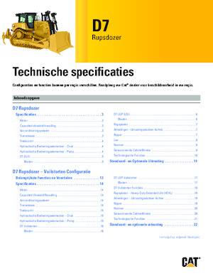 Гусеничні бульдозери Caterpillar D7 LGP