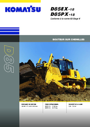 Гусеничні бульдозери Komatsu D85PX-18E0