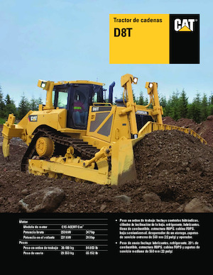 Гусеничні бульдозери Caterpillar D8T