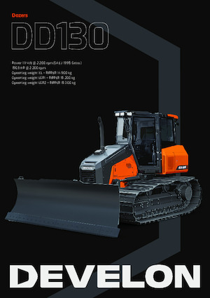 Гусеничні бульдозери Develon DD130LGP2