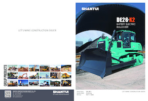 Гусеничні бульдозери Shantui DE26-X2