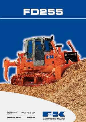 Гусеничні бульдозери Fiat Kobelco FD 255