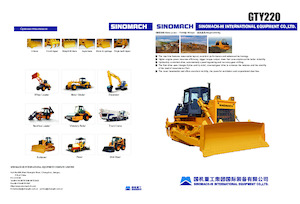 Гусеничні бульдозери Sinomach GTY220
