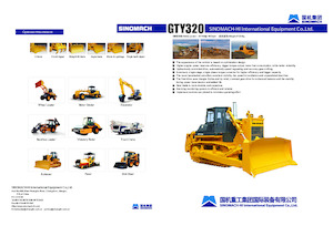Гусеничні бульдозери Sinomach GTY320