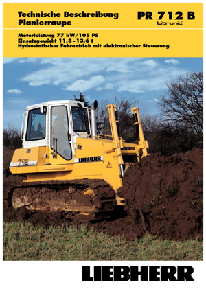 Гусеничні бульдозери Liebherr PR 712 B-M Litr.