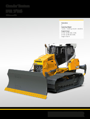 Гусеничні бульдозери Liebherr PR 716 Litronic