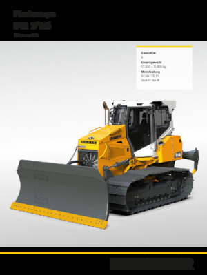 Гусеничні бульдозери Liebherr PR 716 XL G8.0