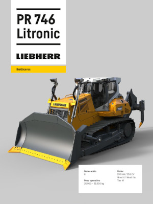 Гусеничні бульдозери Liebherr PR 746 Litronic 