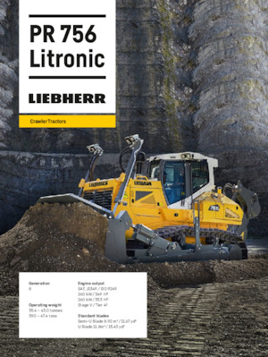 Гусеничні бульдозери Liebherr PR 756 Litronic 