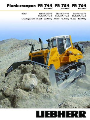 Гусеничні бульдозери Liebherr PR 764 Litronic 