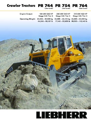 Гусеничні бульдозери Liebherr PR 764 Litronic 