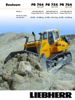 Гусеничні бульдозери Liebherr PR 764 Litronic 