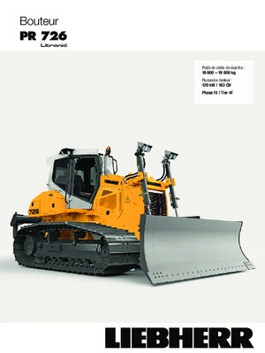 Гусеничні бульдозери Liebherr PR 726 XL