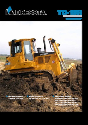 Гусеничні бульдозери Dressta TD 15 R WT