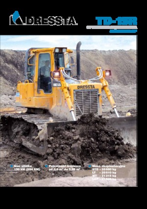 Гусеничні бульдозери Dressta TD 15 R WT