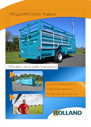 Причіп для перевезення худоби Rolland ROLLVAN 59
