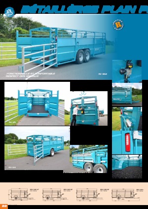 Причіп для перевезення худоби Rolland ROLLVAN 59