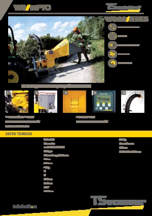 дробарки для деревних відходів TS-Industrie 10 PTO