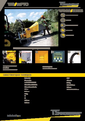 дробарки для деревних відходів TS-Industrie 10 PTO