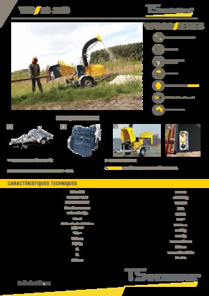 дробарки для деревних відходів TS-Industrie 18-35 D