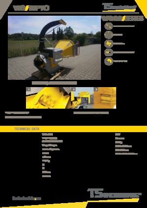 дробарки для деревних відходів TS-Industrie 18 PTO