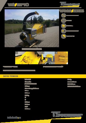 дробарки для деревних відходів TS-Industrie 18 PTO