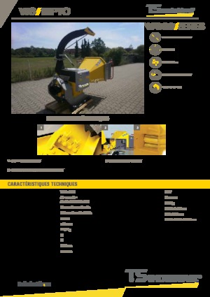 дробарки для деревних відходів TS-Industrie 18 PTO