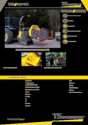 дробарки для деревних відходів TS-Industrie 20 PTO
