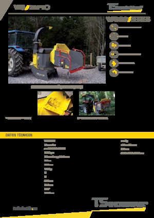 дробарки для деревних відходів TS-Industrie 20 PTO