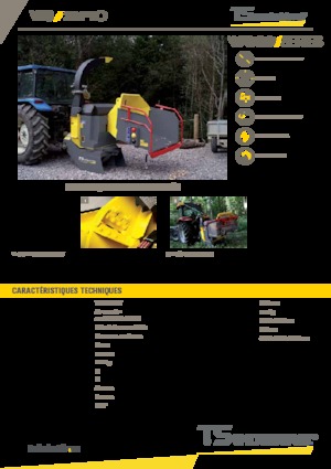 дробарки для деревних відходів TS-Industrie 20 PTO