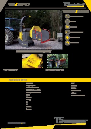 дробарки для деревних відходів TS-Industrie 23 PTO