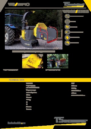 дробарки для деревних відходів TS-Industrie 23 PTO