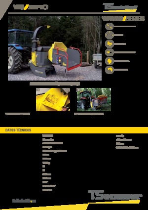 дробарки для деревних відходів TS-Industrie 23 PTO