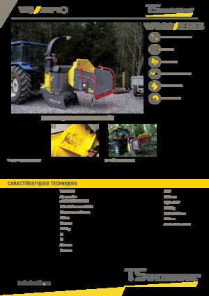 дробарки для деревних відходів TS-Industrie 23 PTO