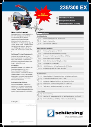 дробарки для деревних відходів Schliesing 300 EX