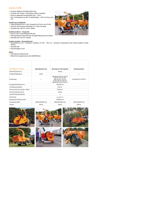 дробарки для деревних відходів Jensen A.425 M