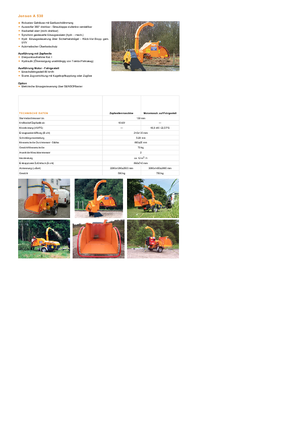 дробарки для деревних відходів Jensen A.530