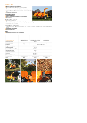 дробарки для деревних відходів Jensen A.540 R