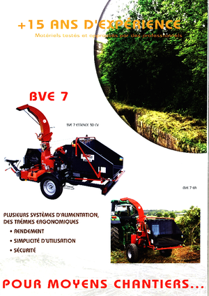 дробарки для деревних відходів Bugnot BV-E 8 EA