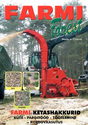 дробарки для деревних відходів Farmi CH 160 THF