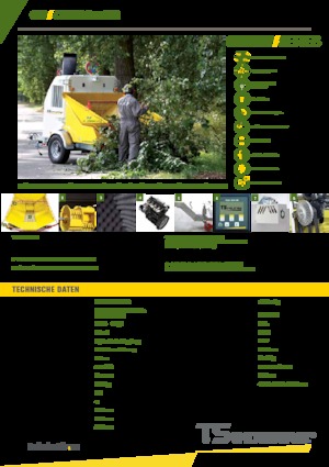 дробарки для деревних відходів TS-Industrie Cobra 75 DS