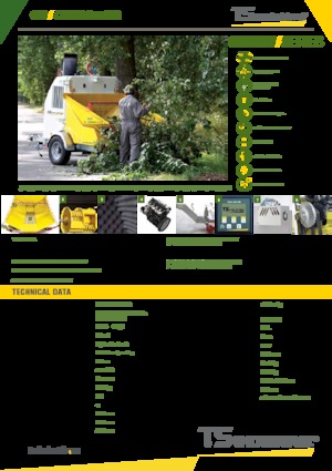 дробарки для деревних відходів TS-Industrie Cobra 75 DS