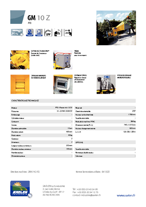 дробарки для деревних відходів TS-Industrie GM 10 Z