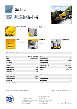 дробарки для деревних відходів TS-Industrie GM 10 Z
