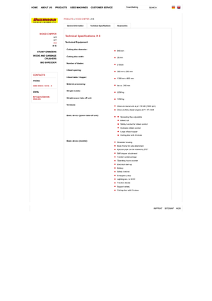 дробарки для деревних відходів Husmann H 8 M 2