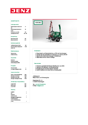 дробарки для деревних відходів Jenz HEM 540 Z